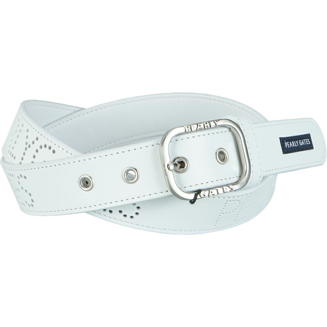 パーリーゲイツ PEARLY GATES メンズ ドットロゴレザーベルト (UNISEX) PAMG588F 詳細1