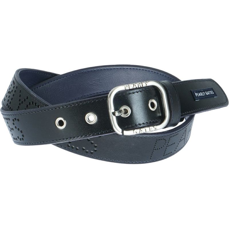 パーリーゲイツ PEARLY GATES メンズ ドットロゴレザーベルト (UNISEX) PAMG588F 詳細2