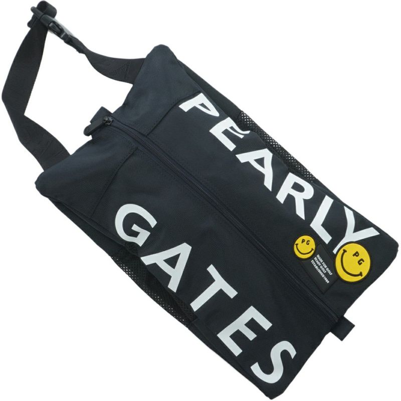 パーリーゲイツ PEARLY GATES メンズ レディース ユニセックス ロゴ×PG SMILEシューズケース (UNISEX) PAMG5CRF 詳細2