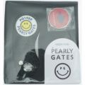 PEARLYGATES ﾕﾆｾｯｸｽ ｸﾞﾘｰﾝﾌｫｰｸ ﾏｰｶｰ  ブラック