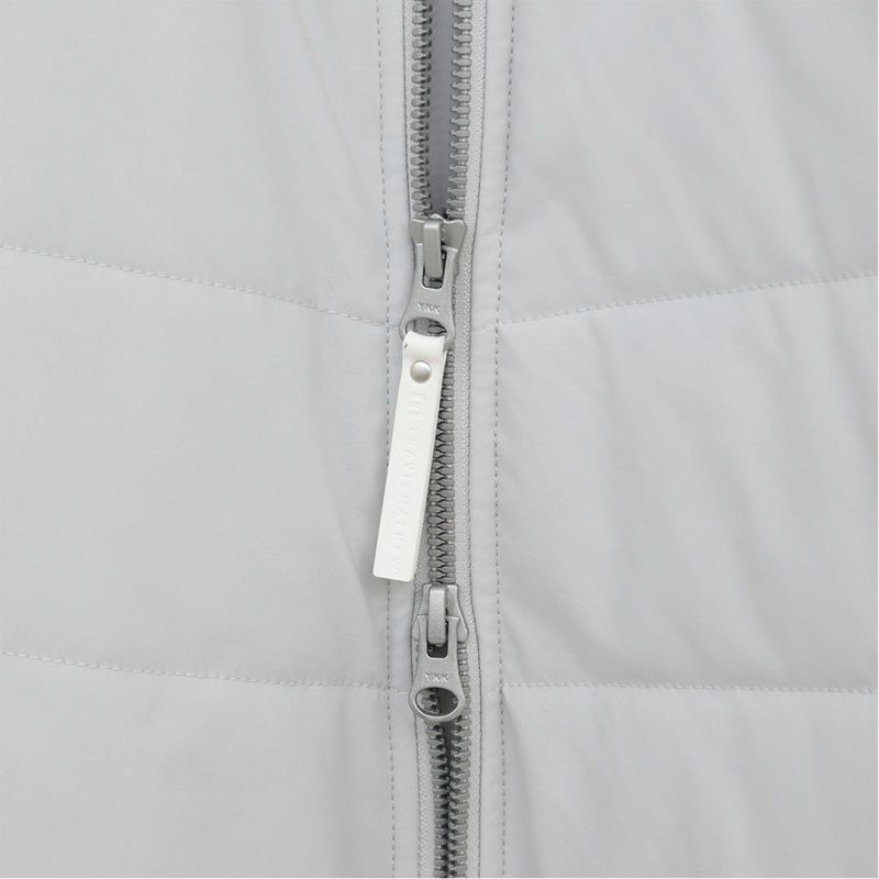 トラヴィスマシュー メンズ 中綿ジャケット ライトグレー