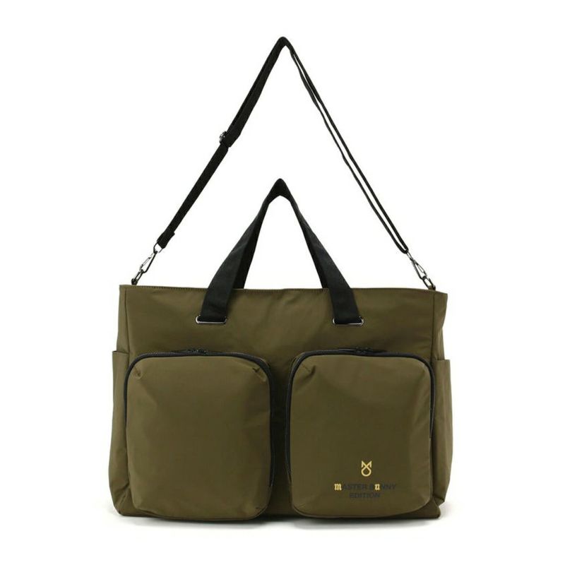 MASTER BUNNY EDITION ユニセックス トートバッグ カーキ