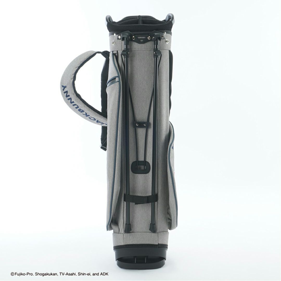 Jack Bunny ユニセックス メンズ レディース スタンド式 キャデイバッグ グレー ドラえもん