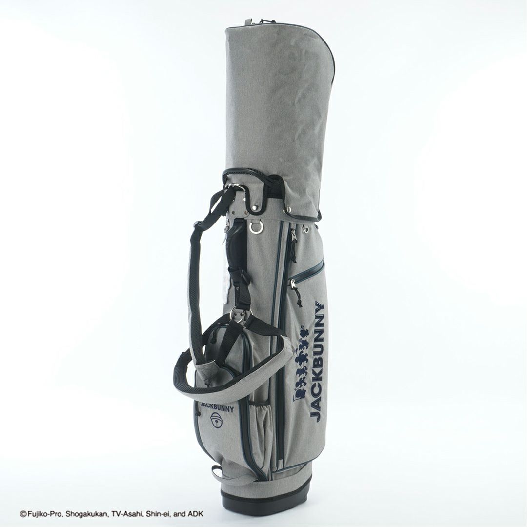 Jack Bunny ユニセックス メンズ レディース スタンド式 キャデイバッグ グレー ドラえもん