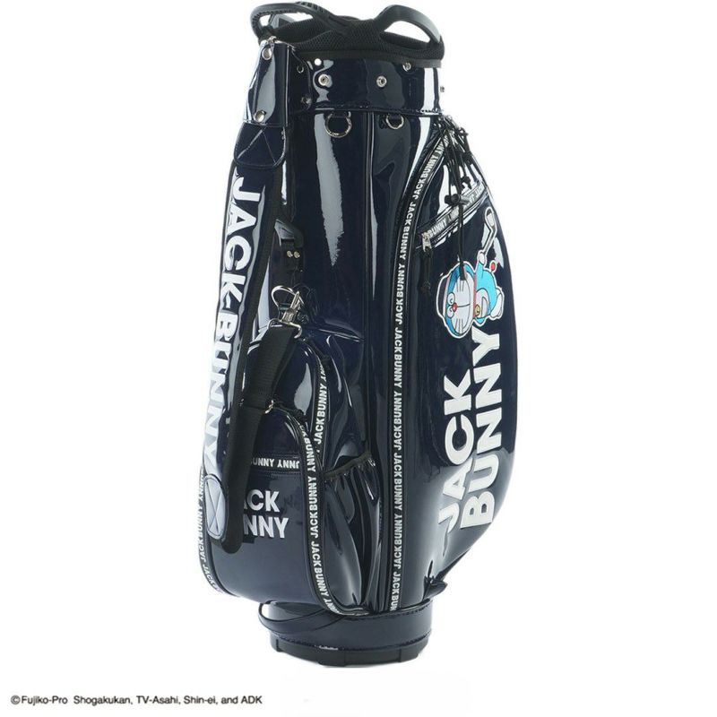 Jack Bunny ドラえもん ユニセックス メンズ レディース スタンド式 キャデイバッグ ネイビー