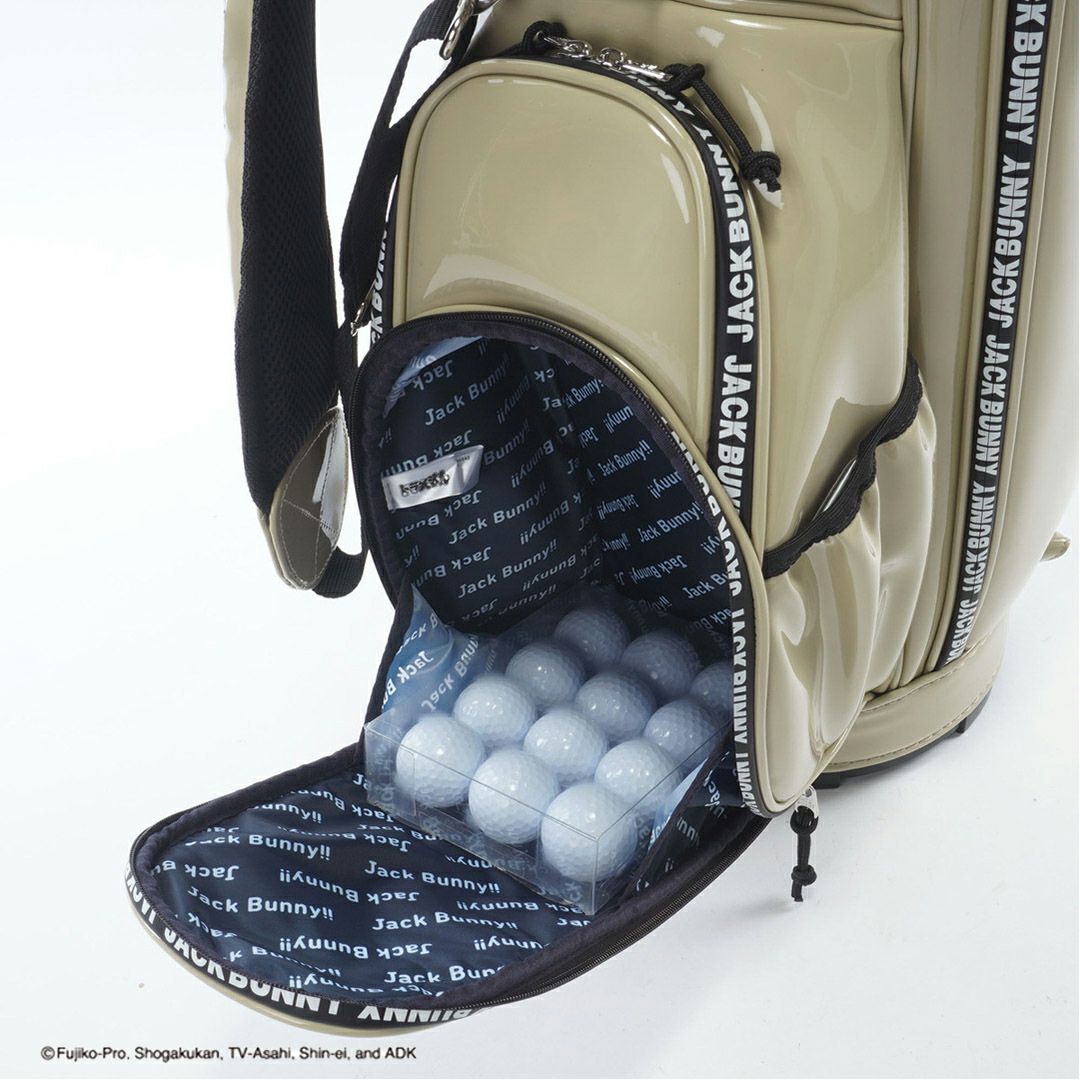Jack Bunny ドラえもん ユニセックス メンズ レディース スタンド式 キャデイバッグ グレー