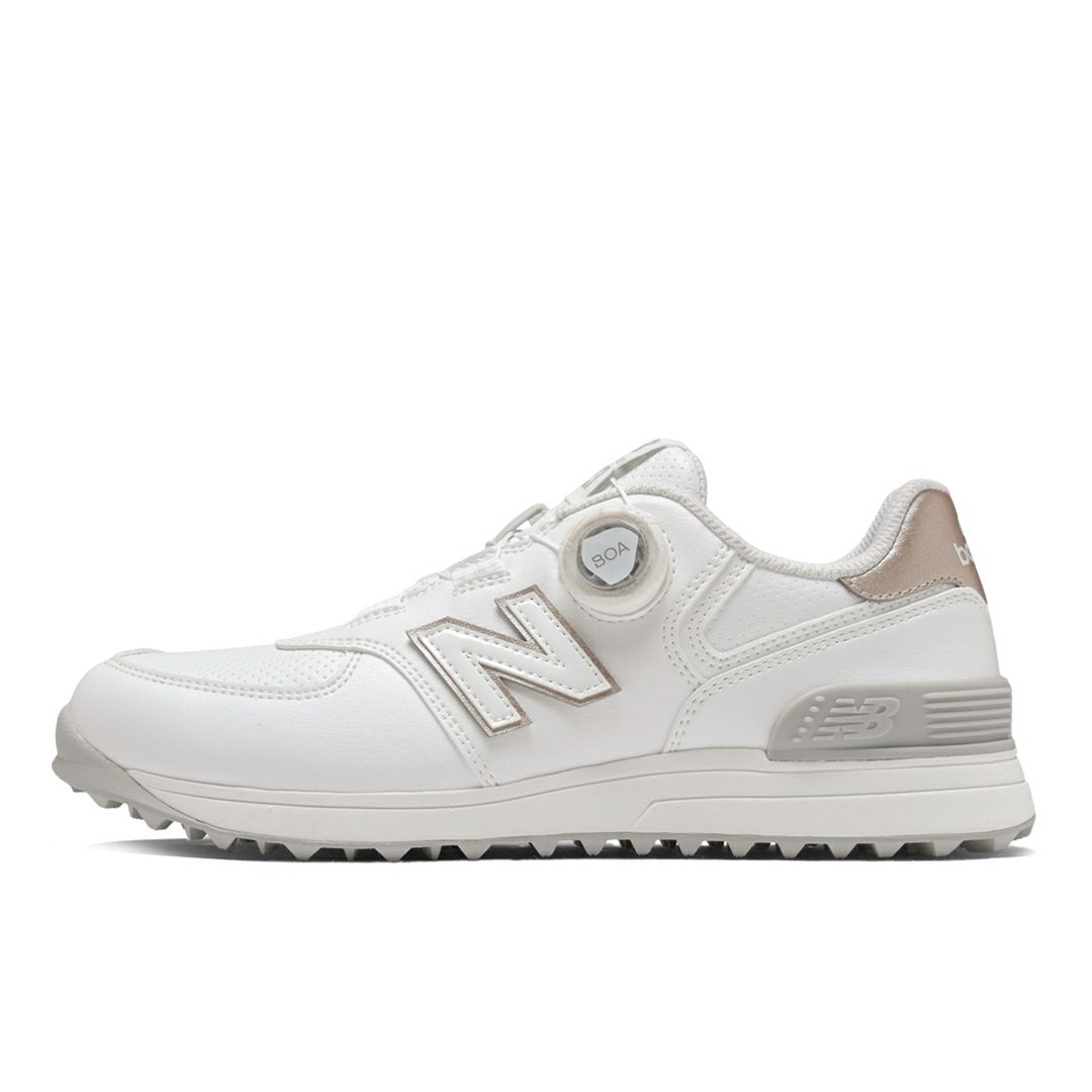 new balance シューズ レディース ゴールド
