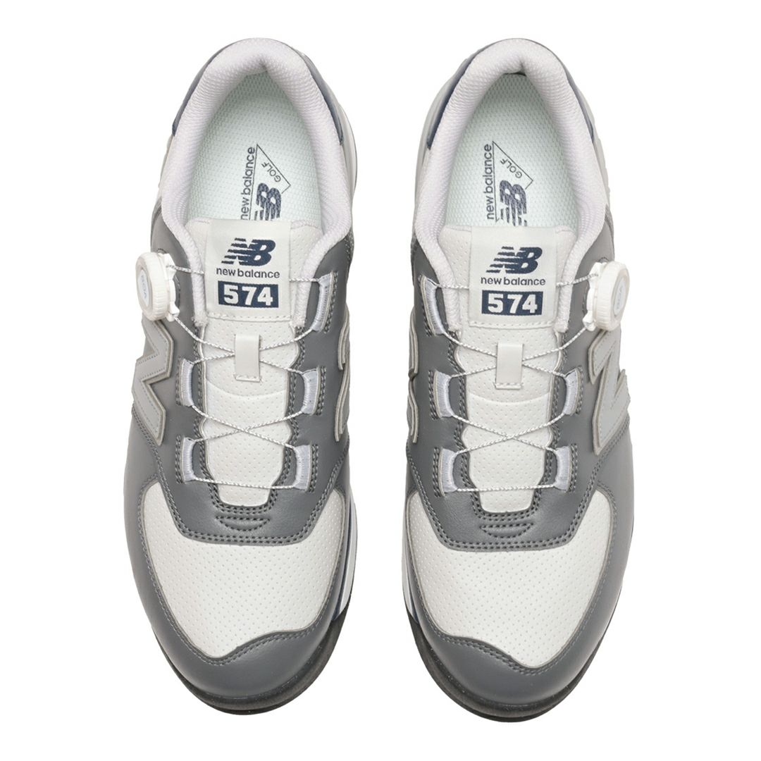 new balance シューズ メンズ グレー