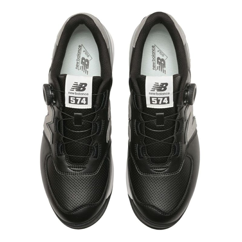 ニューバランスゴルフ new balance メンズ レディース ユニセックス ユニセックス スパイクレス BOA 574 v4 SL BOA@ UG574 BK4 NSMS5H 詳細3
