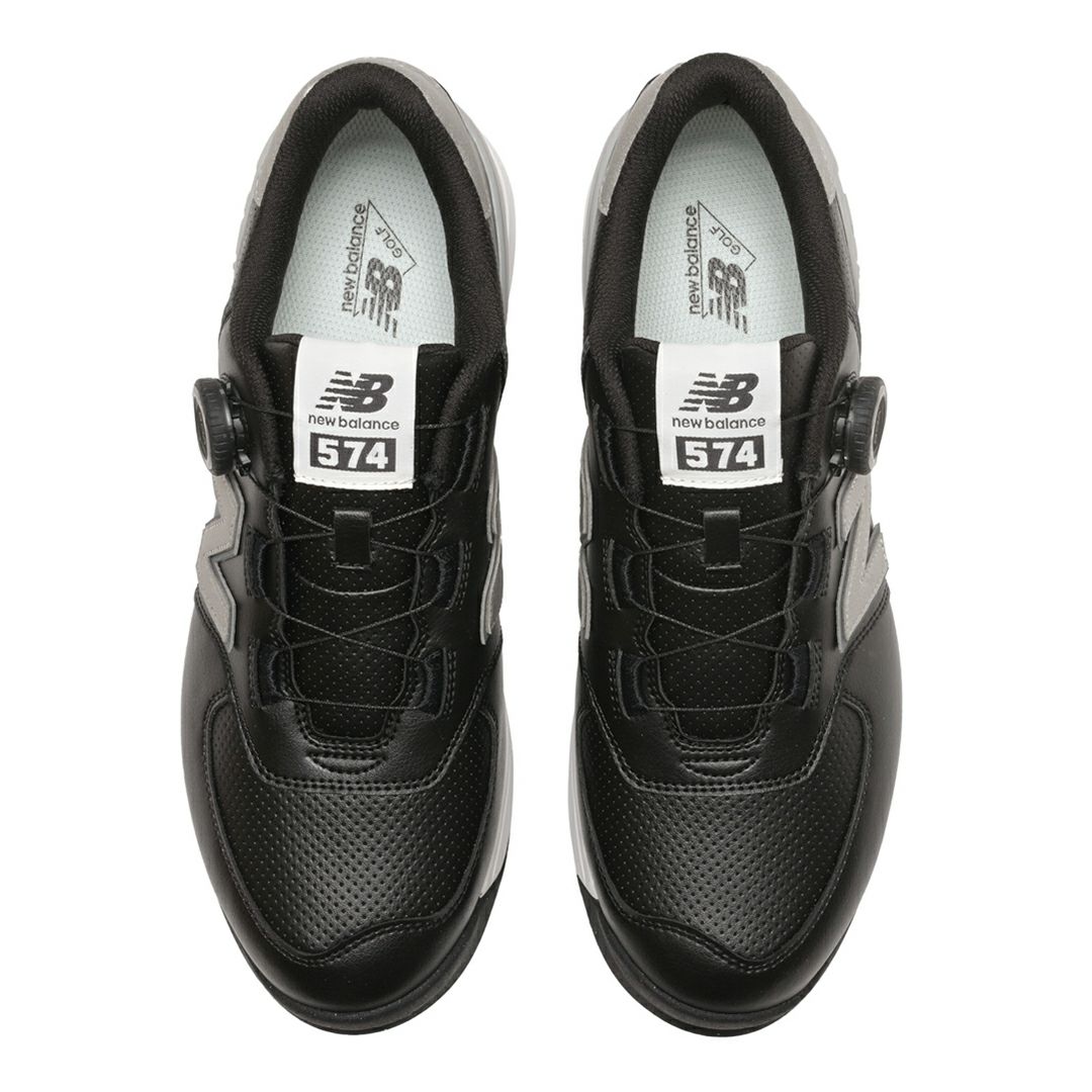 ニューバランスゴルフ new balance メンズ レディース ユニセックス ユニセックス スパイクレス BOA 574 v4 SL BOA@ UG574 BK4 NSMS5H 詳細3