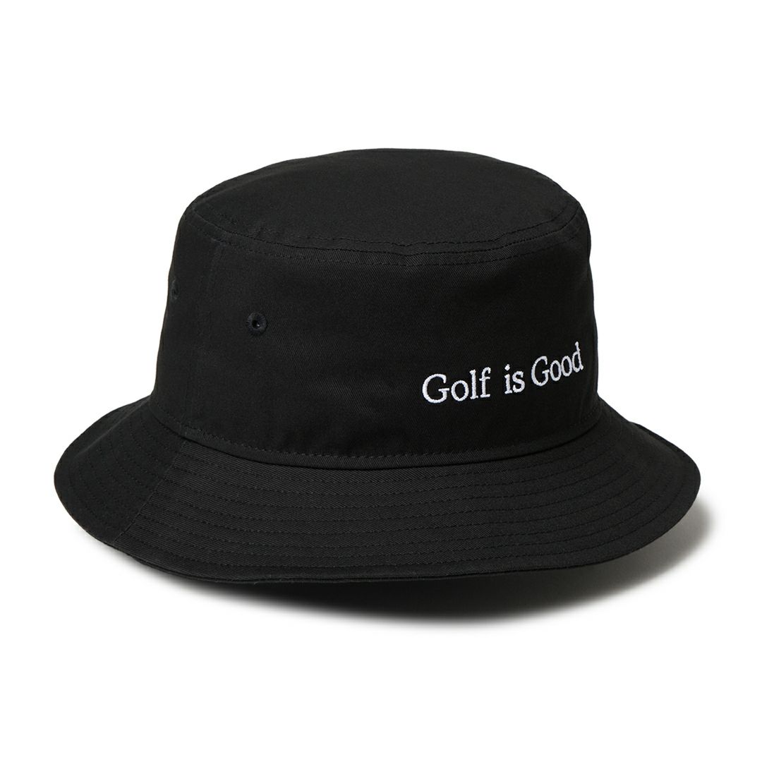 ニューエラ NEW ERA メンズ レディース ユニセックス [ゴルフ] バケット01 Golf is good ブラック ERMZ53UU 詳細2