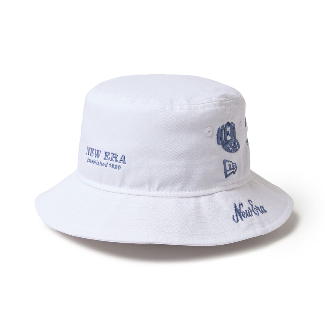 ニューエラ NEW ERA メンズ レディース ユニセックス [ゴルフ] バケット01 Archive Logo ホワイト ERMZ53UW 詳細1