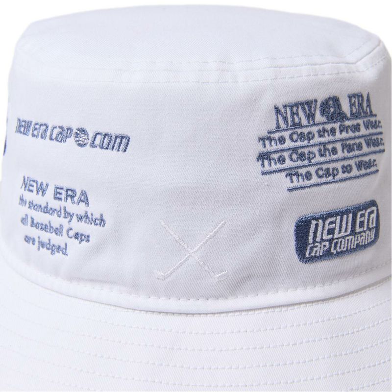 ニューエラ NEW ERA メンズ レディース ユニセックス [ゴルフ] バケット01 Archive Logo ホワイト ERMZ53UW 詳細10