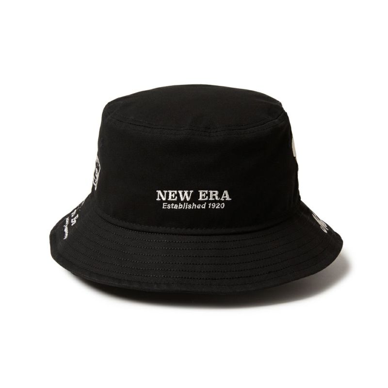 ニューエラ NEW ERA メンズ レディース ユニセックス [ゴルフ]バケット01 Archive Logo ブラック ERMZ53UX 詳細2