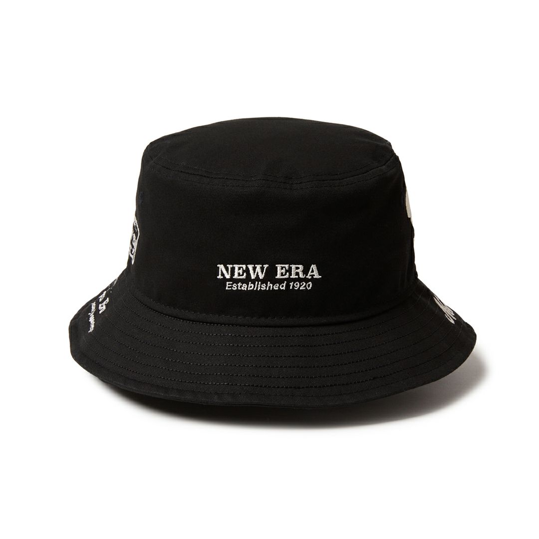 ニューエラ NEW ERA メンズ レディース ユニセックス [ゴルフ]バケット01 Archive Logo ブラック ERMZ53UX 詳細2