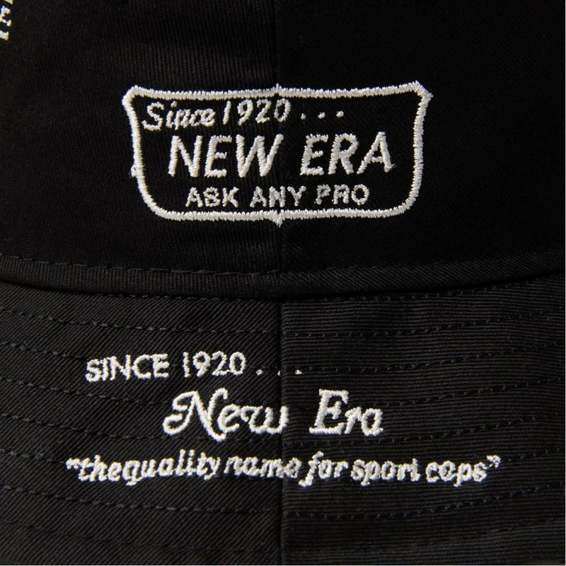 ニューエラ NEW ERA メンズ レディース ユニセックス [ゴルフ]バケット01 Archive Logo ブラック ERMZ53UX 詳細9