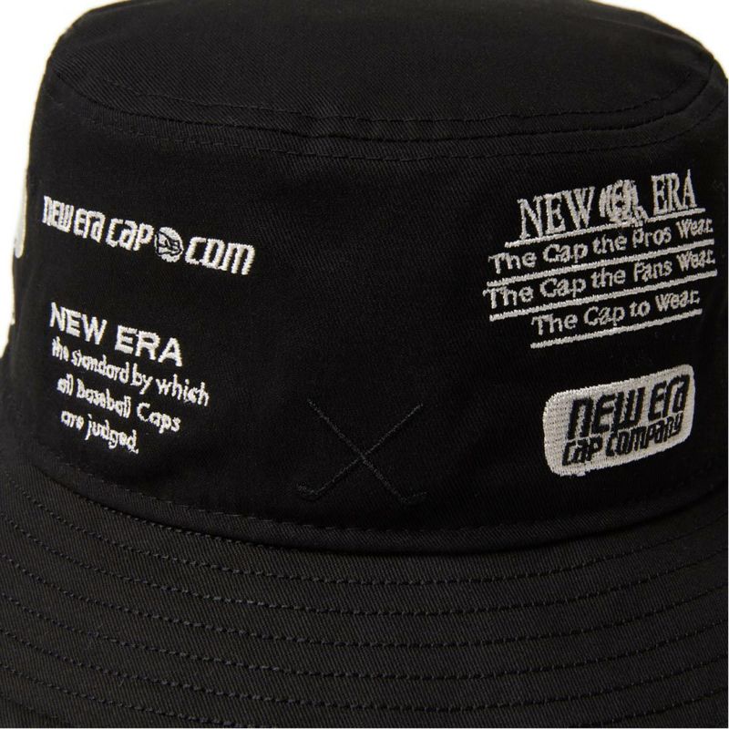 ニューエラ NEW ERA メンズ レディース ユニセックス [ゴルフ]バケット01 Archive Logo ブラック ERMZ53UX 詳細10