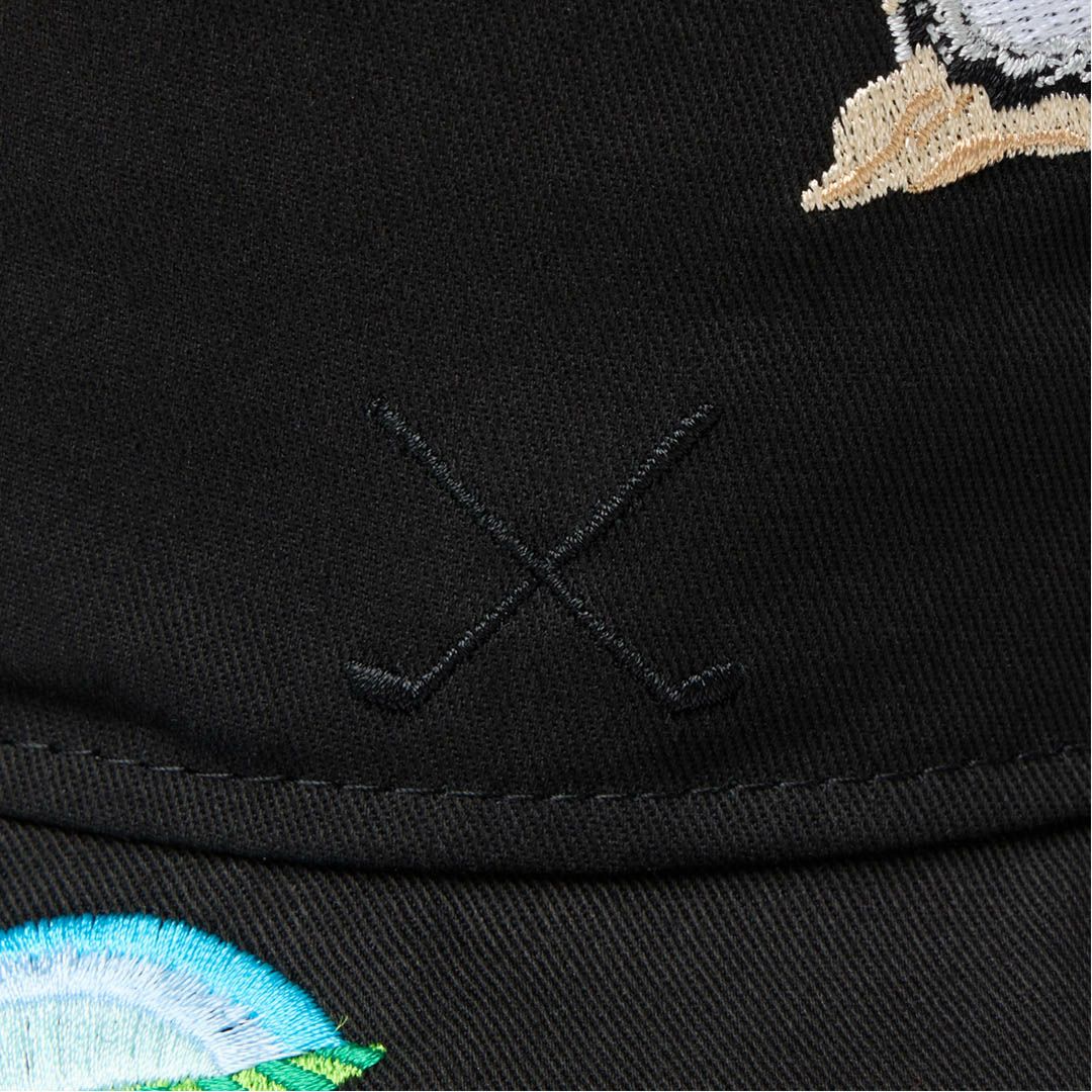 ニューエラ NEW ERA メンズ レディース ユニセックス [ゴルフ] バケット01 Golf Allover ブラック ERMZ53UY 詳細12