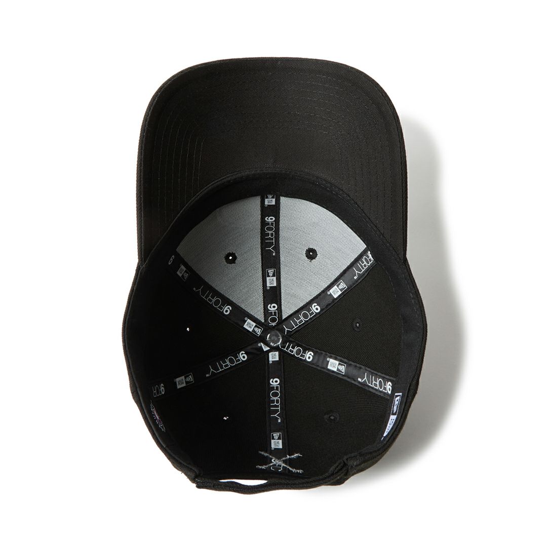 ニューエラ NEW ERA メンズ レディース ユニセックス [ゴルフ] 9FORTY MLB Oval ロサンゼルス・ドジャース ブラック ERMZ53VV 詳細5