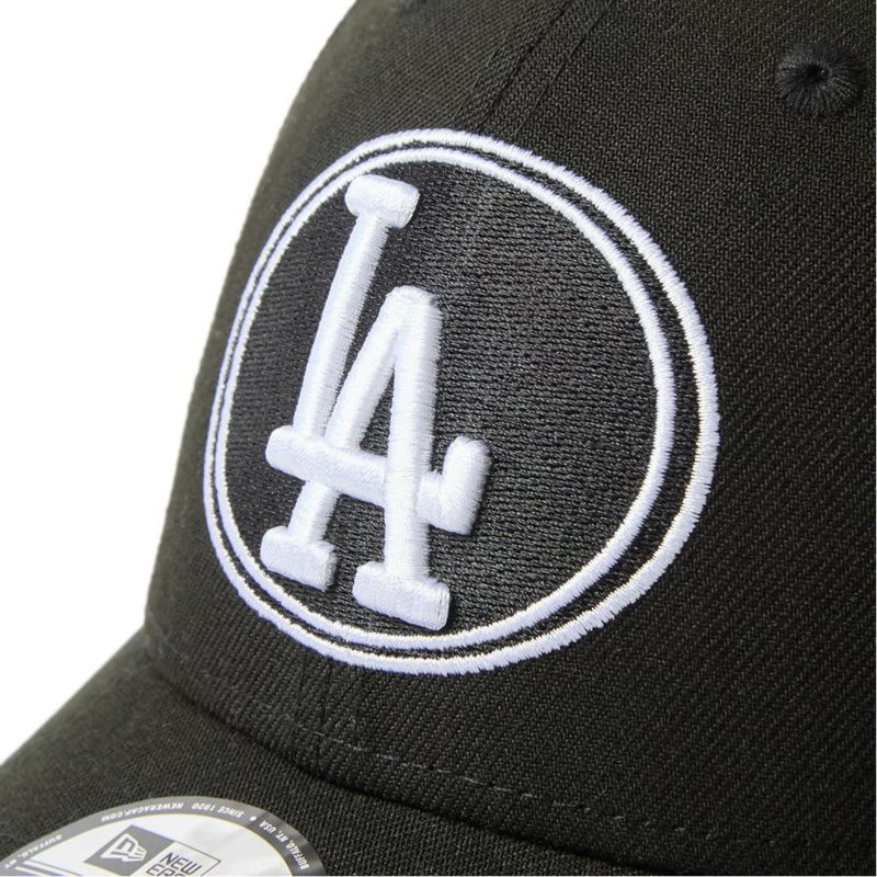 ニューエラ NEW ERA メンズ レディース ユニセックス [ゴルフ] 9FORTY MLB Oval ロサンゼルス・ドジャース ブラック ERMZ53VV 詳細6