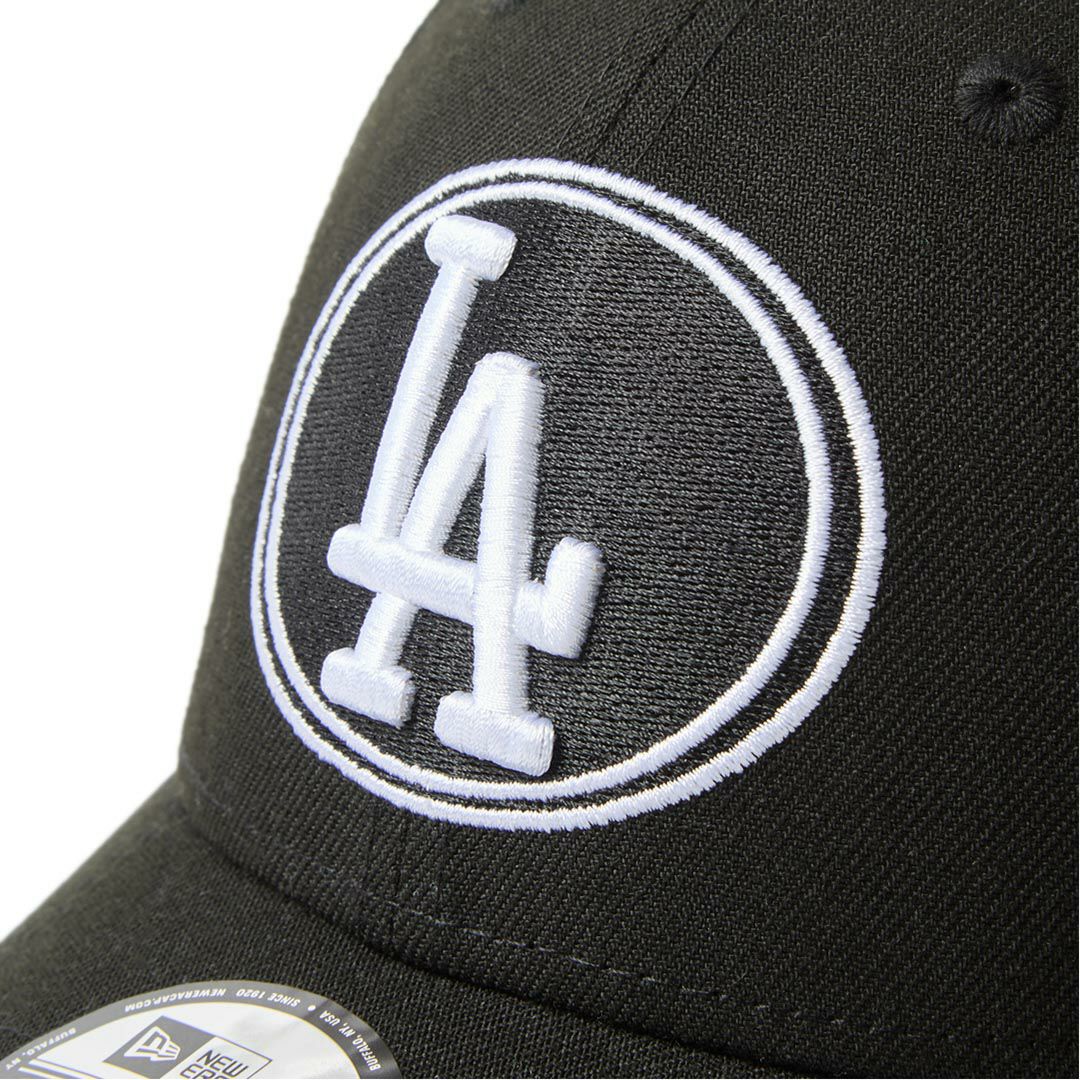 ニューエラ NEW ERA メンズ レディース ユニセックス [ゴルフ] 9FORTY MLB Oval ロサンゼルス・ドジャース ブラック ERMZ53VV 詳細6