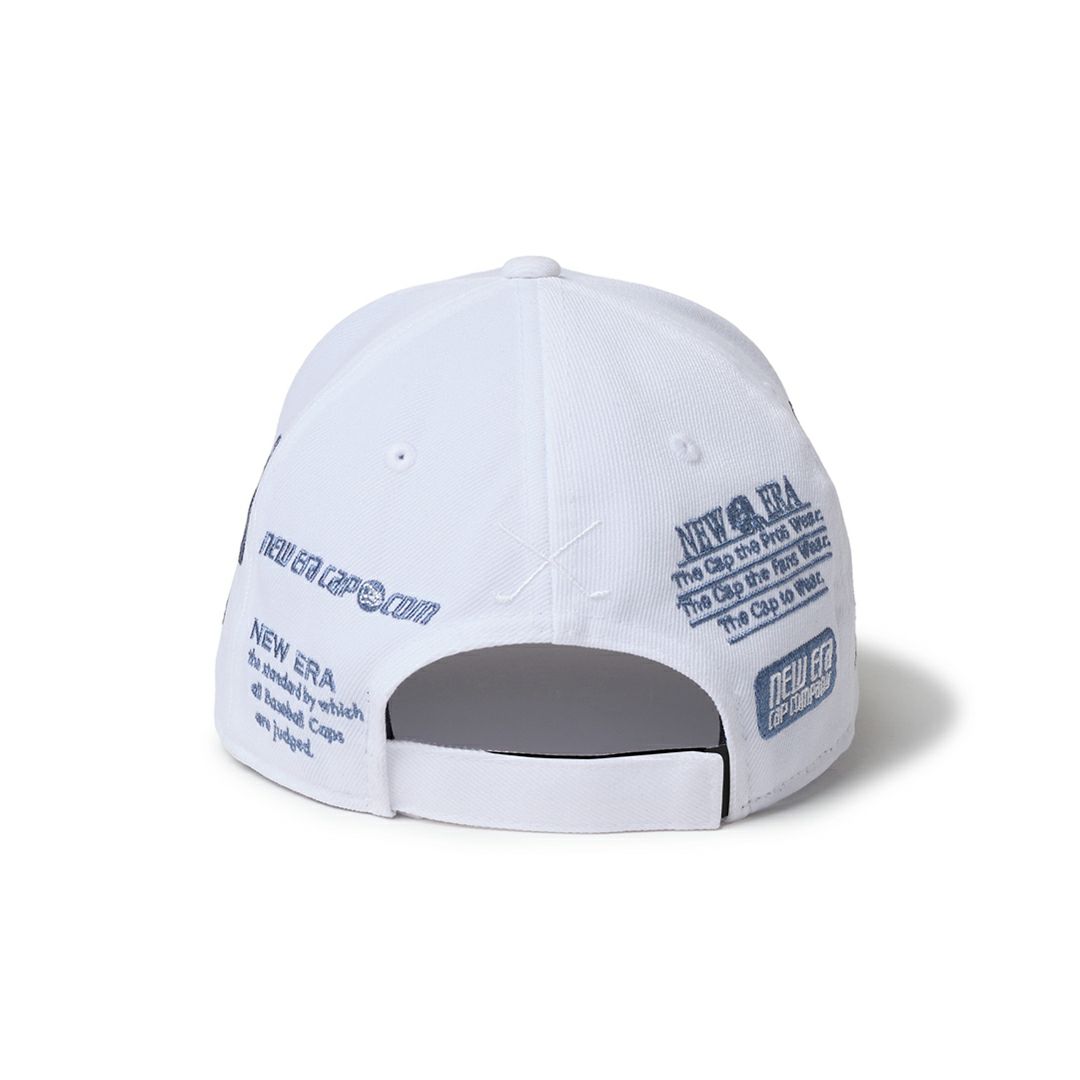 ニューエラ NEW ERA メンズ レディース ユニセックス [ゴルフ] 9FORTY Archive Logo ホワイト ERMZ53W2 詳細9