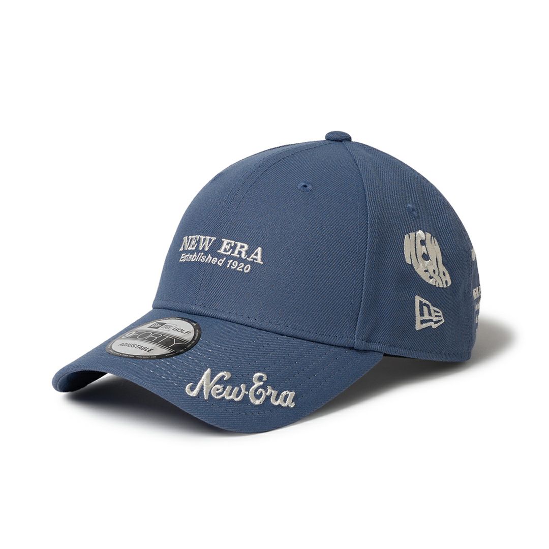 ニューエラ NEW ERA メンズ レディース ユニセックス [ゴルフ] 9FORTY Archive Logo スレート ERMZ53W3 詳細1