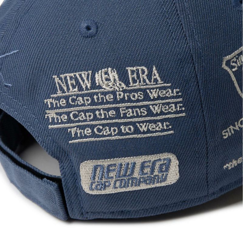 ニューエラ NEW ERA メンズ レディース ユニセックス [ゴルフ] 9FORTY Archive Logo スレート ERMZ53W3 詳細2