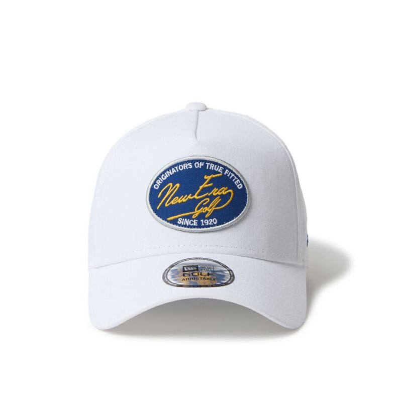 ニューエラ NEW ERA メンズ レディース ユニセックス [ゴルフ] 9FORTY A-Frame Stretch Cotton Washable ホワイト ERMZ53WH 詳細2