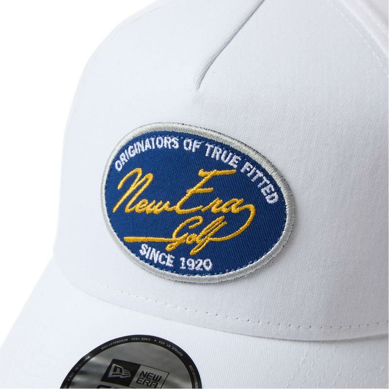 ニューエラ NEW ERA メンズ レディース ユニセックス [ゴルフ] 9FORTY A-Frame Stretch Cotton Washable ホワイト ERMZ53WH 詳細5