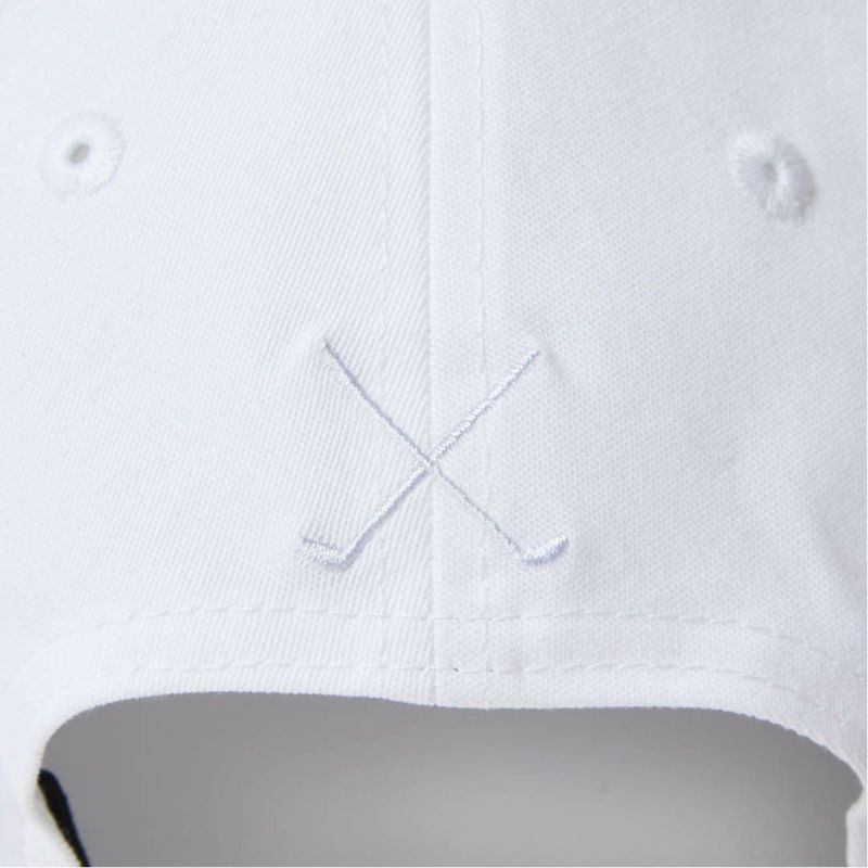 ニューエラ NEW ERA メンズ レディース ユニセックス [ゴルフ] 9FORTY A-Frame Stretch Cotton Washable ホワイト ERMZ53WH 詳細7