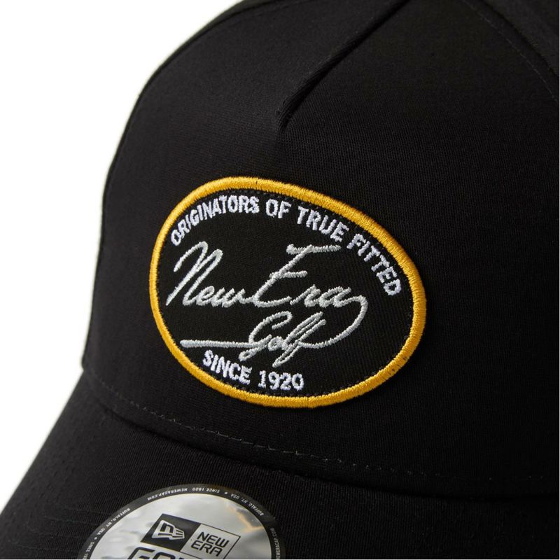 ニューエラ NEW ERA メンズ レディース ユニセックス [ゴルフ] 9FORTY A-Frame Stretch Cotton Washable ブラック ERMZ53WJ 詳細5