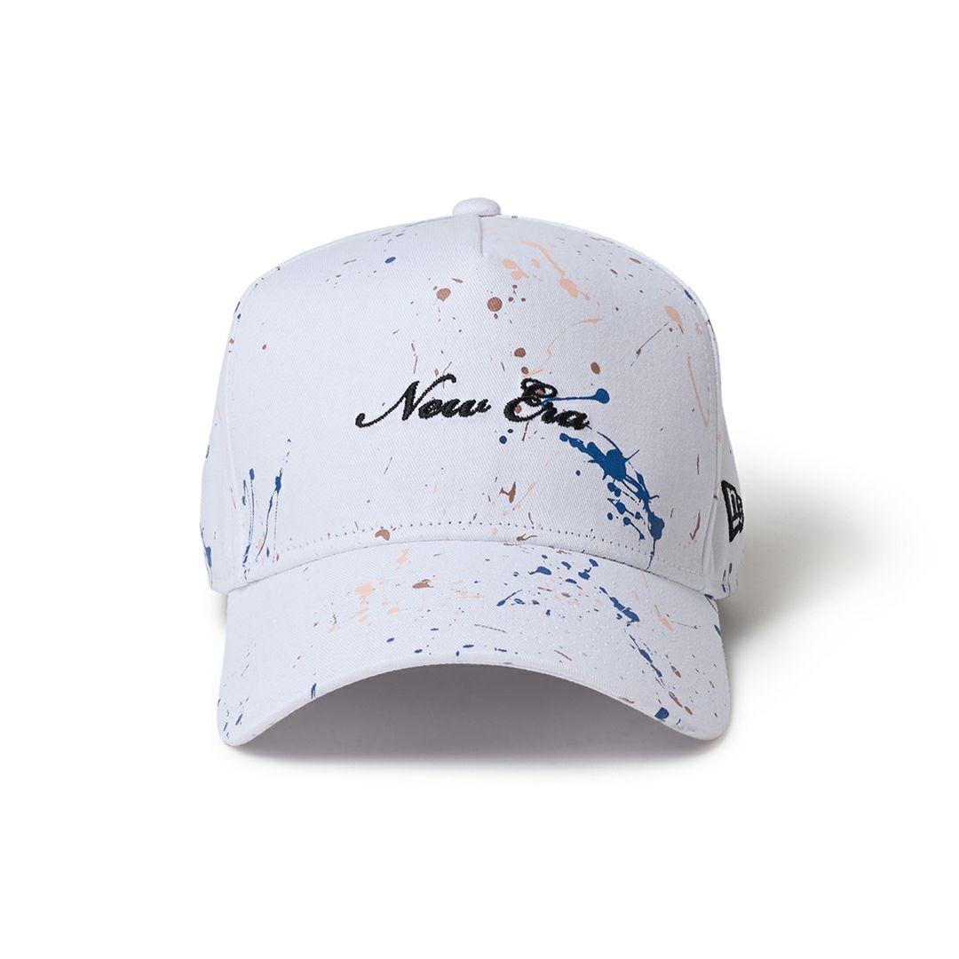 ニューエラ NEW ERA メンズ レディース ユニセックス [ゴルフ]  9FORTY A-Frame Splash Paint ホワイト ERMZ53WK 詳細1