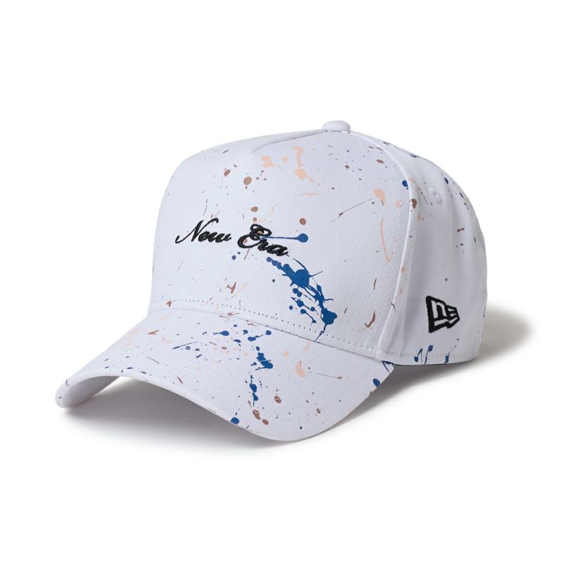 ニューエラ NEW ERA メンズ レディース ユニセックス [ゴルフ]  9FORTY A-Frame Splash Paint ホワイト ERMZ53WK 詳細8