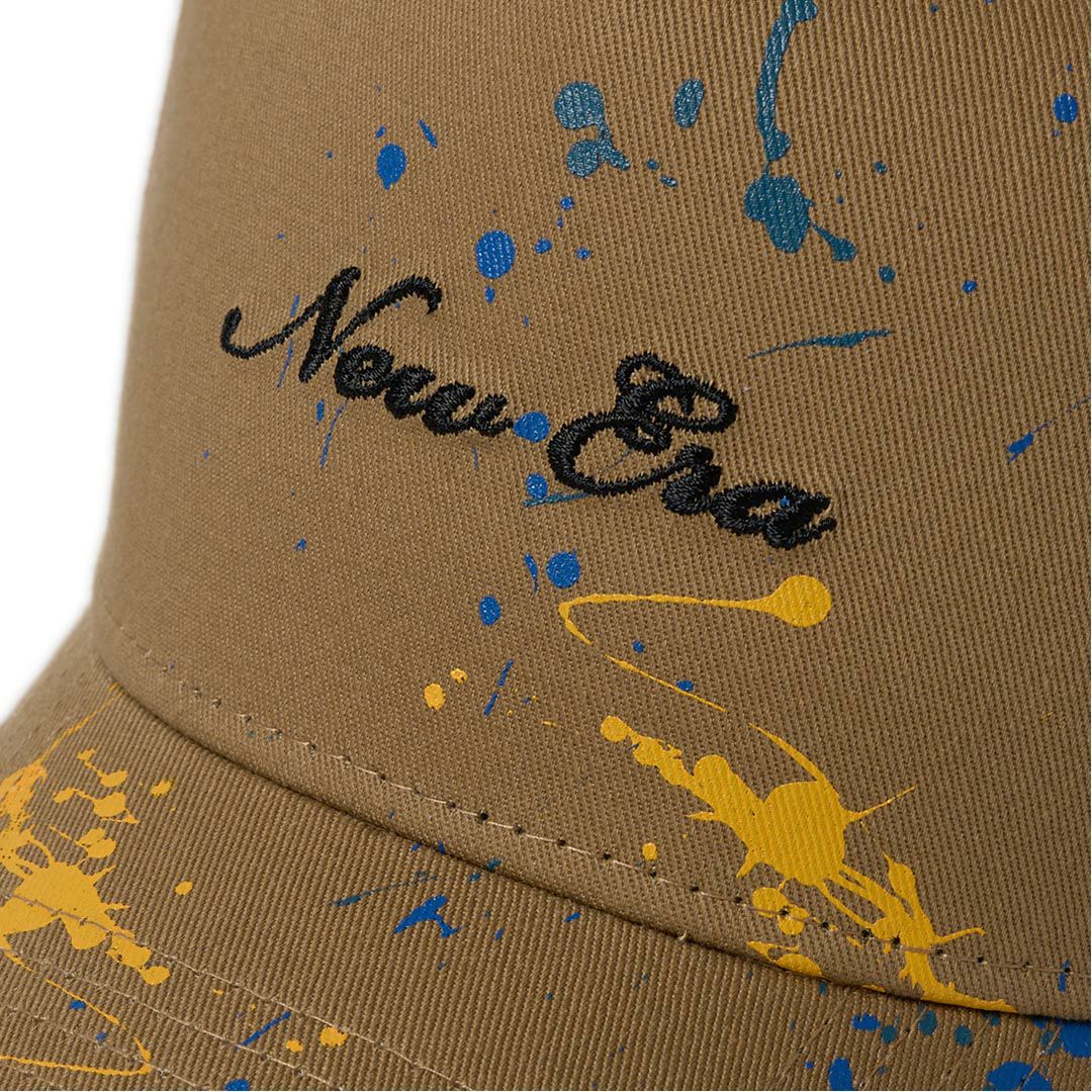 ニューエラ NEW ERA メンズ レディース ユニセックス [ゴルフ]  9FORTY A-Frame Splash Paint カーキ ERMZ53WL 詳細4