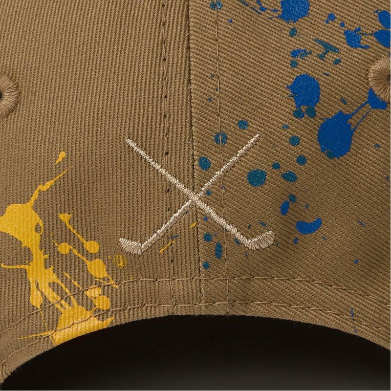 ニューエラ NEW ERA メンズ レディース ユニセックス [ゴルフ]  9FORTY A-Frame Splash Paint カーキ ERMZ53WL 詳細6