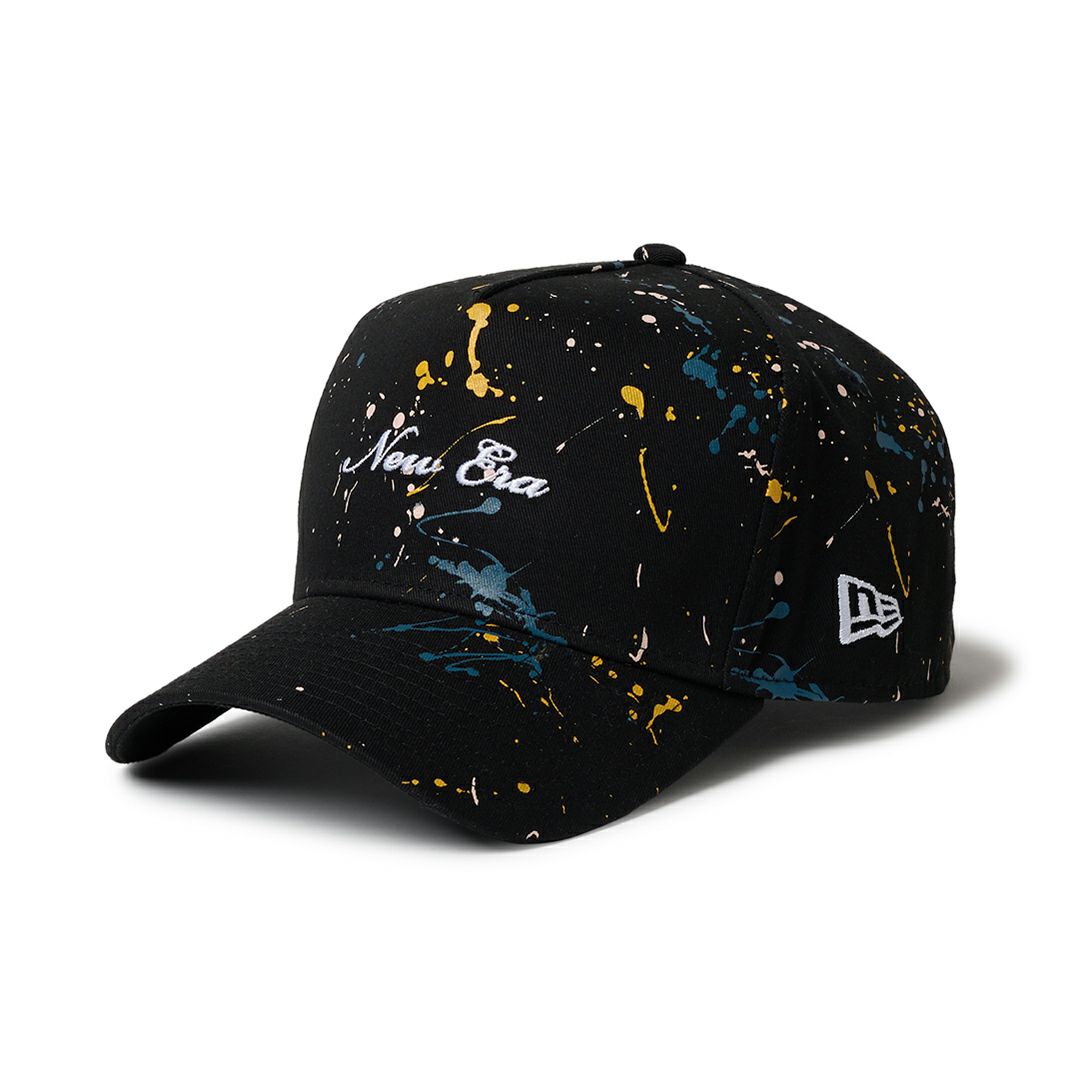 ニューエラ NEW ERA メンズ レディース ユニセックス [ゴルフ]  9FORTY A-Frame Splash Paint ブラック ERMZ53WM 詳細1
