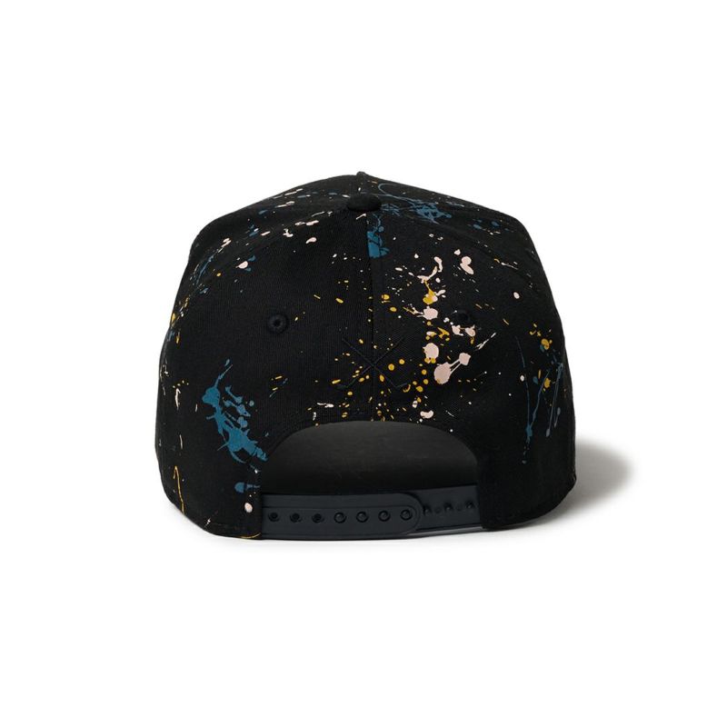 ニューエラ NEW ERA メンズ レディース ユニセックス [ゴルフ]  9FORTY A-Frame Splash Paint ブラック ERMZ53WM 詳細3