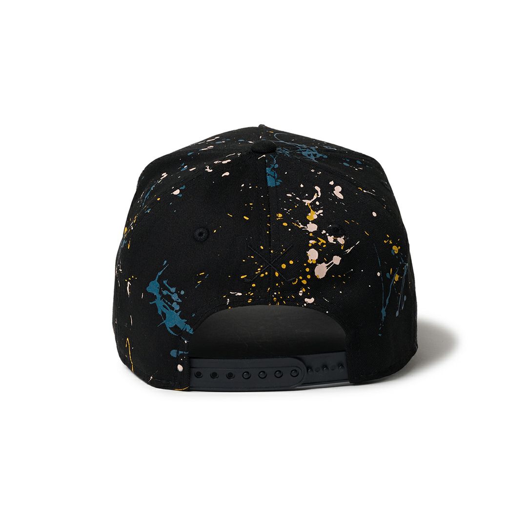 ニューエラ NEW ERA メンズ レディース ユニセックス [ゴルフ]  9FORTY A-Frame Splash Paint ブラック ERMZ53WM 詳細3