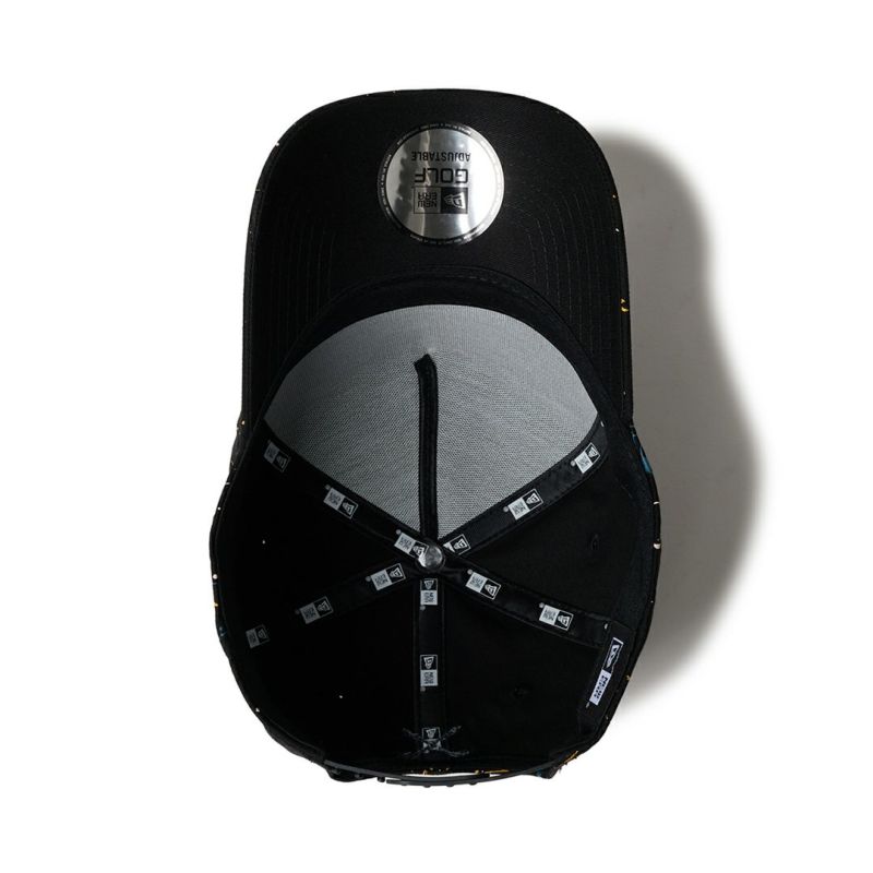 ニューエラ NEW ERA メンズ レディース ユニセックス [ゴルフ]  9FORTY A-Frame Splash Paint ブラック ERMZ53WM 詳細4