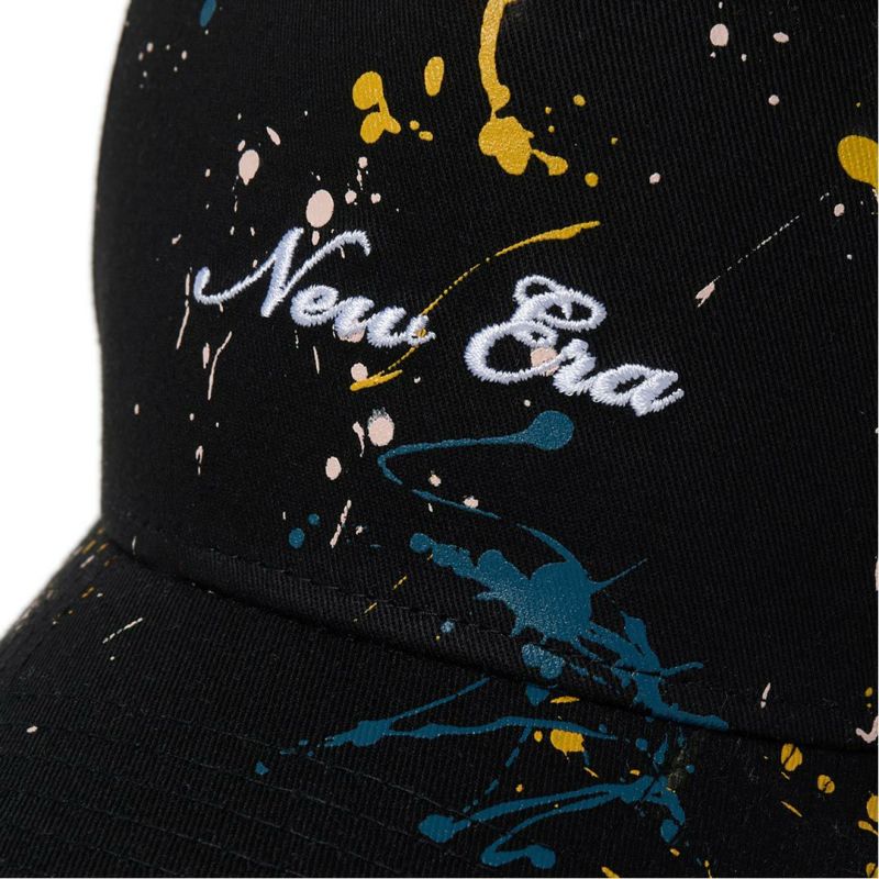 ニューエラ NEW ERA メンズ レディース ユニセックス [ゴルフ]  9FORTY A-Frame Splash Paint ブラック ERMZ53WM 詳細5