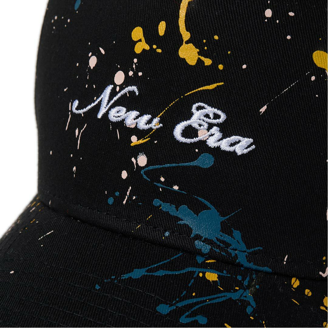 ニューエラ NEW ERA メンズ レディース ユニセックス [ゴルフ]  9FORTY A-Frame Splash Paint ブラック ERMZ53WM 詳細5