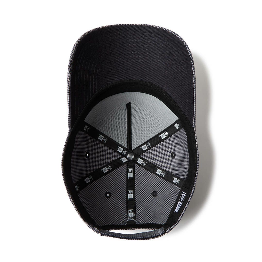 ニューエラ NEW ERA メンズ レディース ユニセックス [ゴルフ] 9FORTY A-Frame Houndstooth NEW ERA NEW YORK ネイビー ERMZ53WY 詳細4