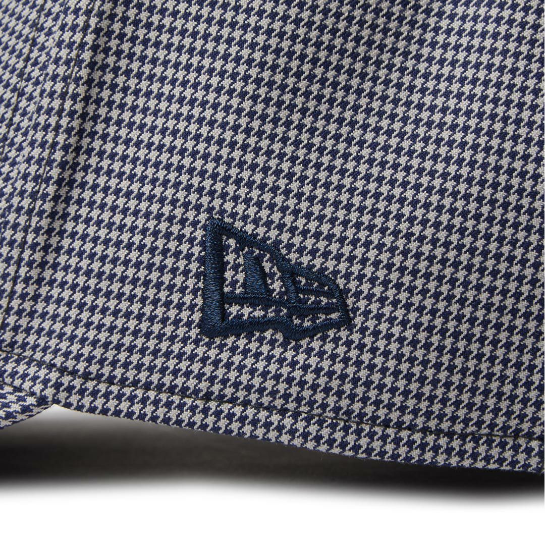 ニューエラ NEW ERA メンズ レディース ユニセックス [ゴルフ] 9FORTY A-Frame Houndstooth NEW ERA NEW YORK ネイビー ERMZ53WY 詳細6