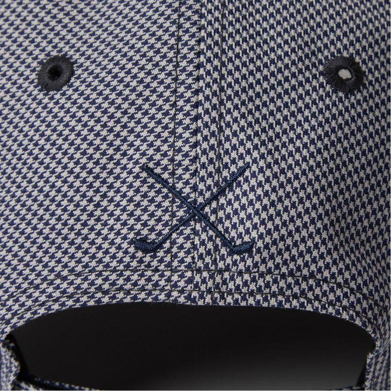 ニューエラ NEW ERA メンズ レディース ユニセックス [ゴルフ] 9FORTY A-Frame Houndstooth NEW ERA NEW YORK ネイビー ERMZ53WY 詳細7