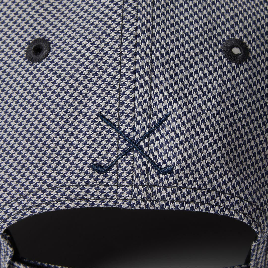 ニューエラ NEW ERA メンズ レディース ユニセックス [ゴルフ] 9FORTY A-Frame Houndstooth NEW ERA NEW YORK ネイビー ERMZ53WY 詳細7