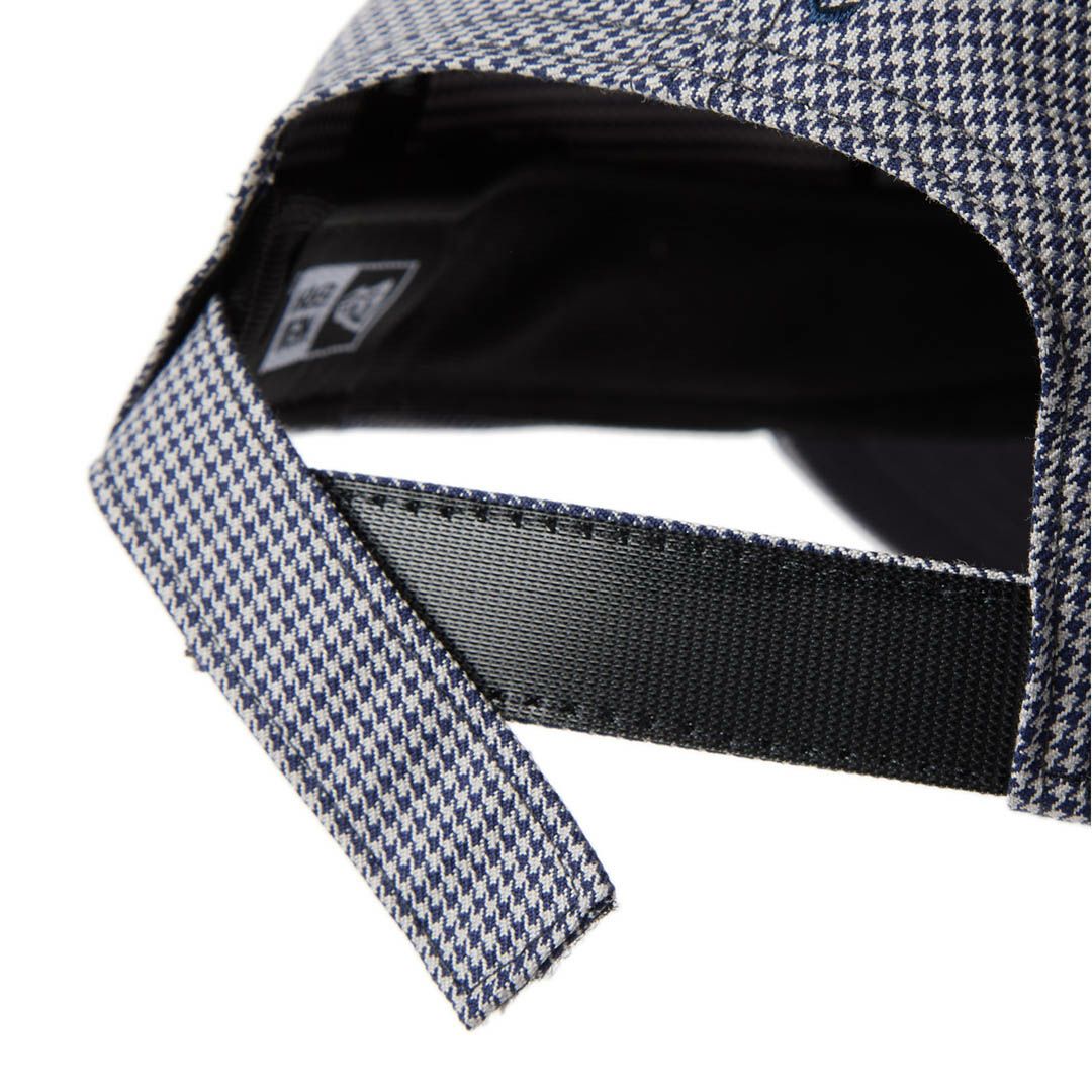 ニューエラ NEW ERA メンズ レディース ユニセックス [ゴルフ] 9FORTY A-Frame Houndstooth NEW ERA NEW YORK ネイビー ERMZ53WY 詳細8