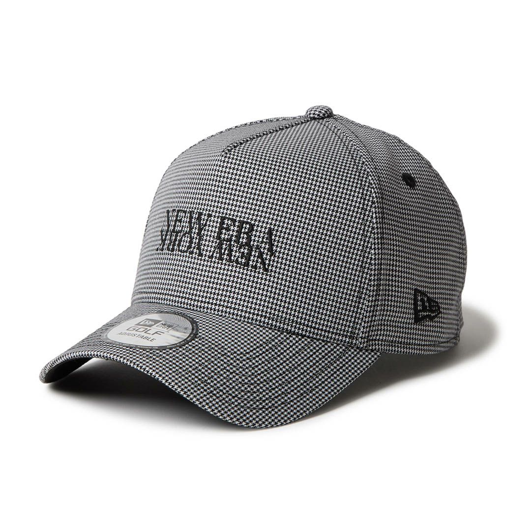 ニューエラ NEW ERA メンズ レディース ユニセックス [ゴルフ] 9FORTY A-Frame Houndstooth NEW ERA NEW YORK ブラック ERMZ53WZ 詳細1