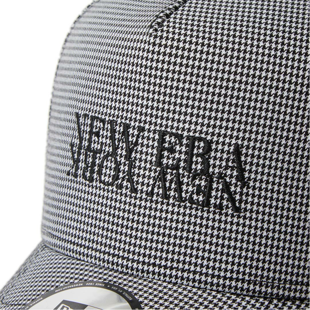 ニューエラ NEW ERA メンズ レディース ユニセックス [ゴルフ] 9FORTY A-Frame Houndstooth NEW ERA NEW YORK ブラック ERMZ53WZ 詳細5
