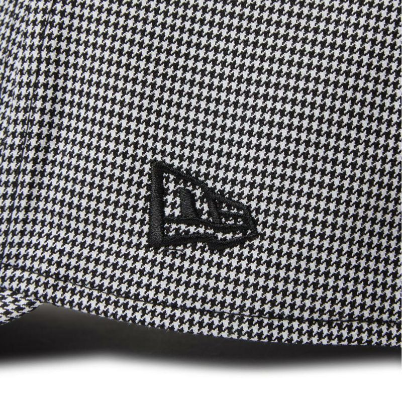 ニューエラ NEW ERA メンズ レディース ユニセックス [ゴルフ] 9FORTY A-Frame Houndstooth NEW ERA NEW YORK ブラック ERMZ53WZ 詳細6
